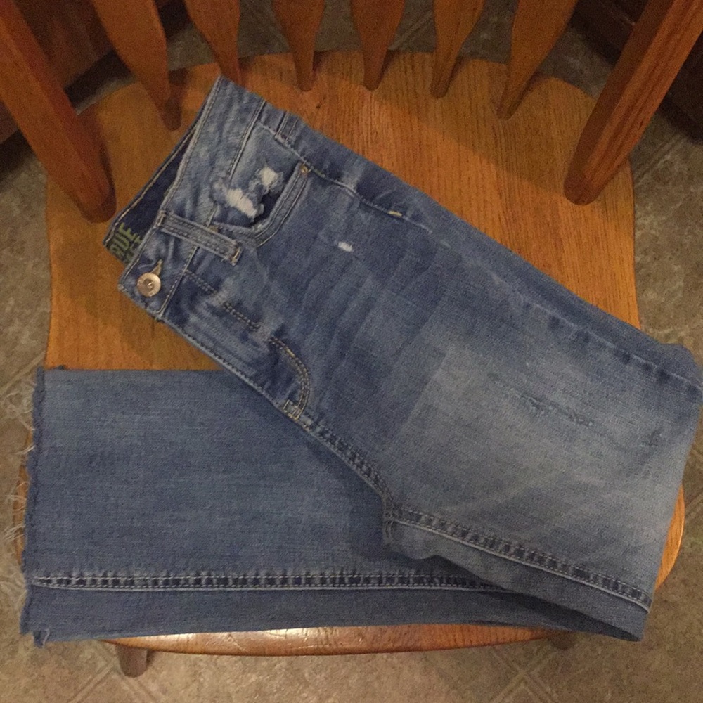 True Craft High Waisted Ankle Jeans